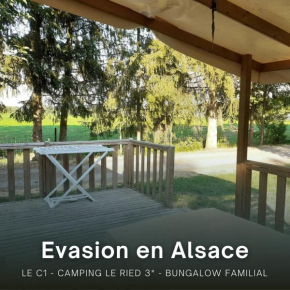 Evasion au cœur de l'Alsace - Bungalow familial pour 5